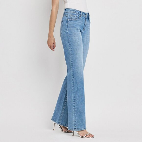 NWT Flying Monkey 90’s High Rise Vintage Flare Jeans - Picture 8 of 15